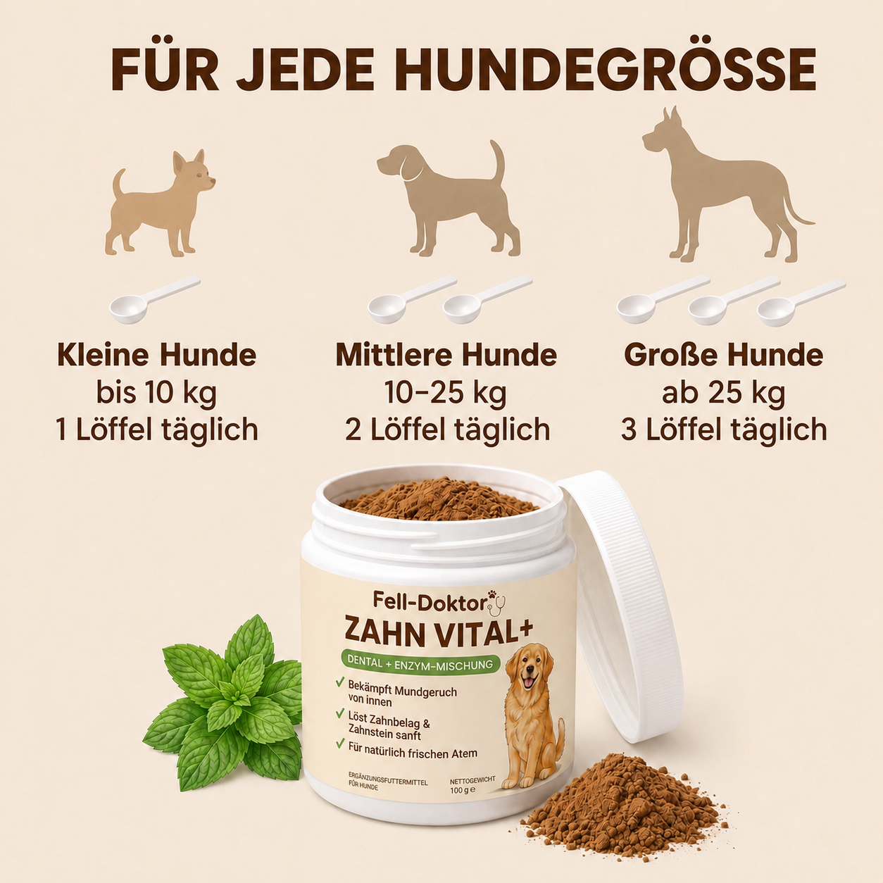 Zahn Vital+ für frischen Atem & natürliche Zahnpflege