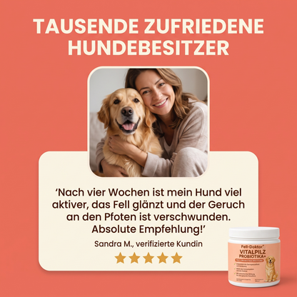 Hunde Vitalpulver für starke Abwehr & gesunde Verdauung